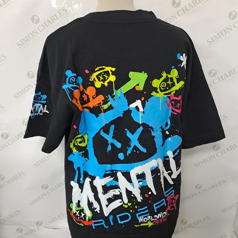 MENTAL RIDERS T-SHIRT SIZE M