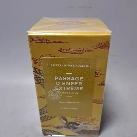 BOXED AND SEALED L'ARTISAN PARFUMEUR PASSAGE D'ENFER EXTREME OLIVIA GIACOBETTI EAU DE PARFUM 100ML