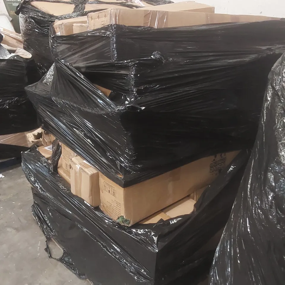 PALLET CONTAINING A VERY LARGE QUANTITY OF ASSORTED ARTIFICIAL CHRISTMAS TREES