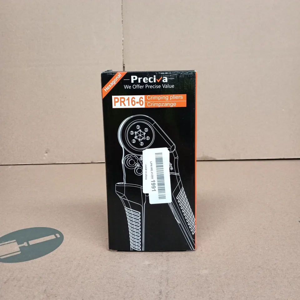 PRECIVA HEXAGONAL PR16-6 CRIMPING PLIERS BOXED