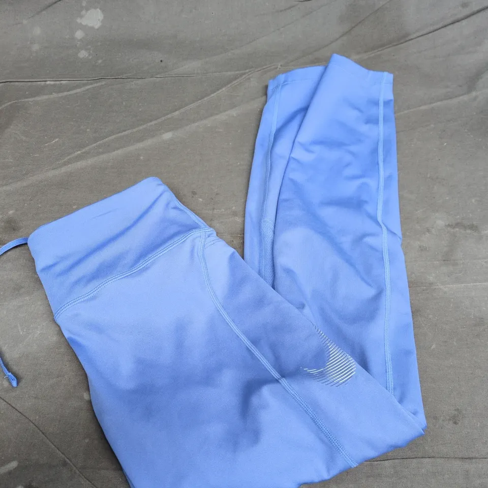 NIKE BLUE RUNNING LEGGINGS SIZE S
