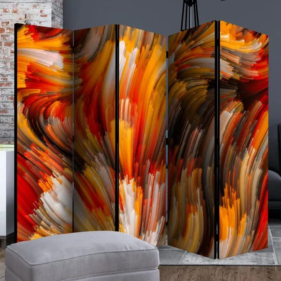 BOXED CABBOTT 172CM H SOLID WOOD FOLDING ROOM DIVIDER (1 BOX)
