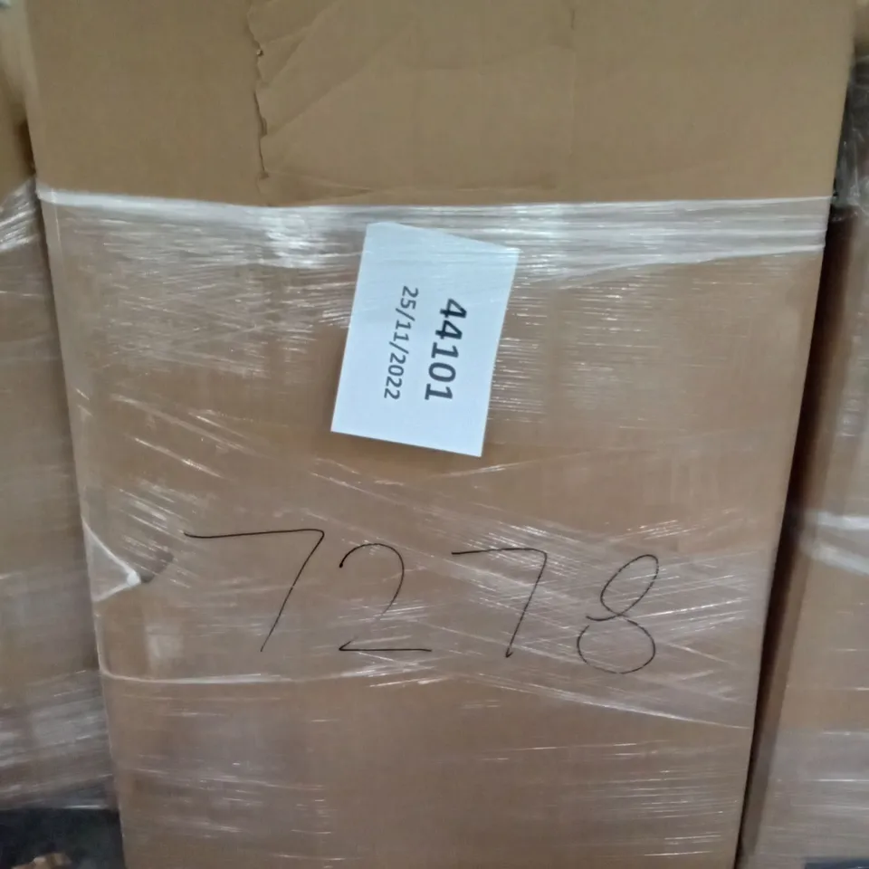 PALLET OF ASSORTED ITEMS INCLUDING PHENYX PRO QUAD CHANNEL WIRELESS MICROPHONE SYSTEM, STAINLESS STEEL LITTER BOX, RECCI BEDDING, LOOXII RETRACTABLE SAFETY GATE