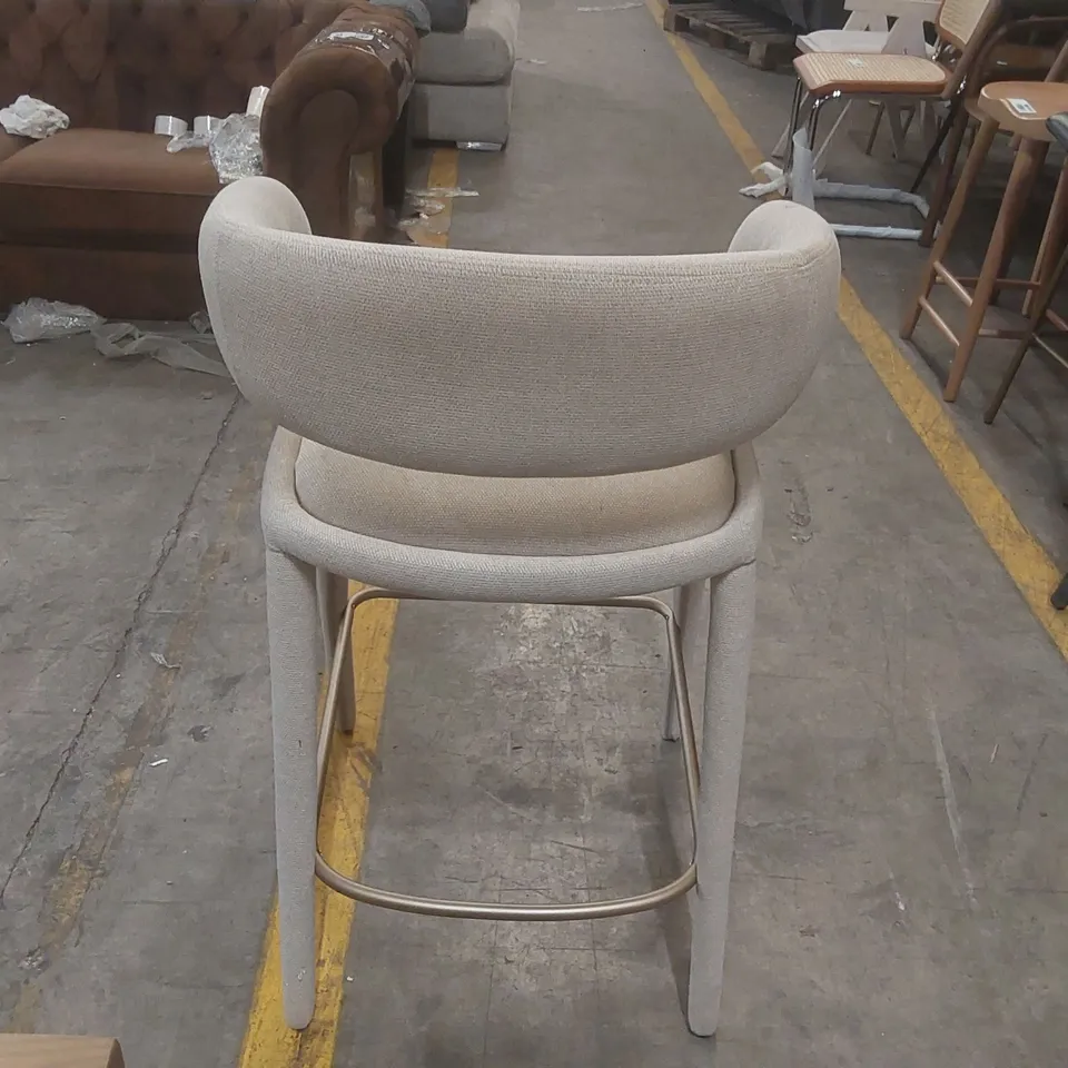 HAGEN BAR STOOL - FULLY UPHOLSTERED FRAME