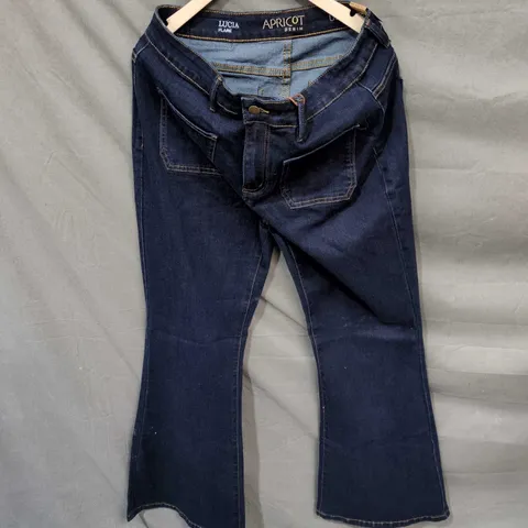 APRICOT LUCIA FLARE JEANS – UK 16 (EU XL, US 12)