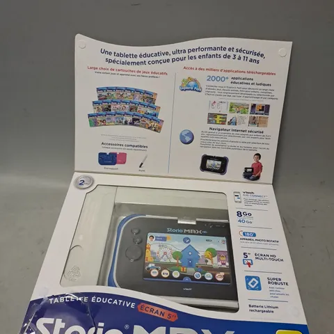 BOXED VTECH STORIO MAX 2.0 