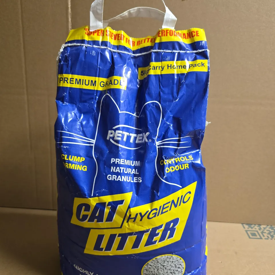 PETTEX CAT LITTER – PREMIUM NATURAL GRANULES, 5KG