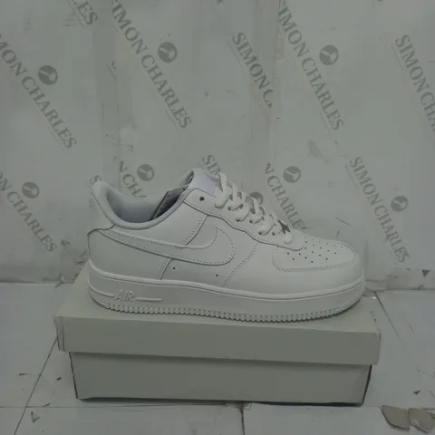 BOXED WHITE NIKE AIR FORCES SIZE 8.5