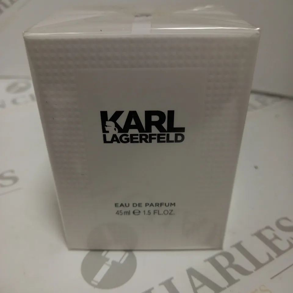 BOXED AND SEALED KARL LAGERFELD EAU DE PARFUM 45ML