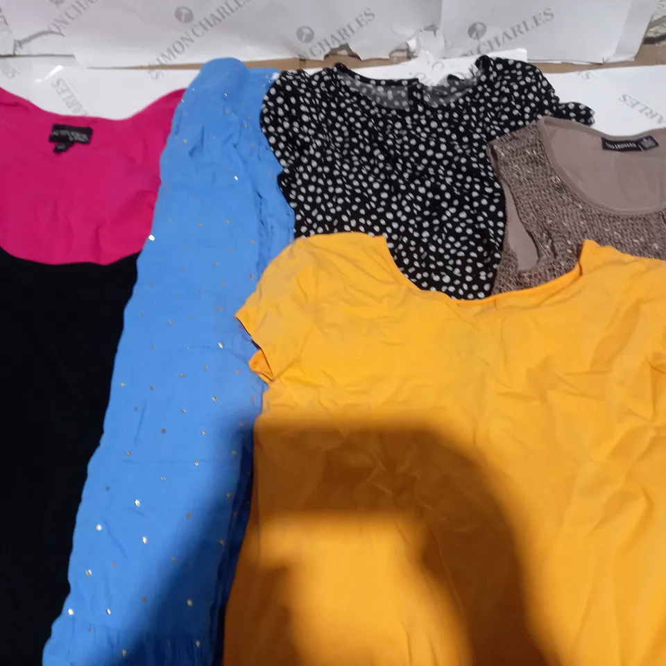 LARGE QUANTITY OF ASSORTED CLOTHING ITEMS TO INCLUDE ATTITUDES, FRANK USHER AND NINA LEONARD