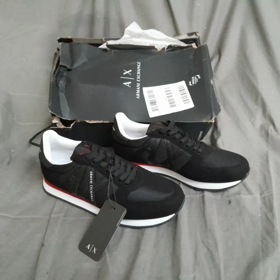 ARMANI EXCHANGE TRAINER BLACK UK 7 