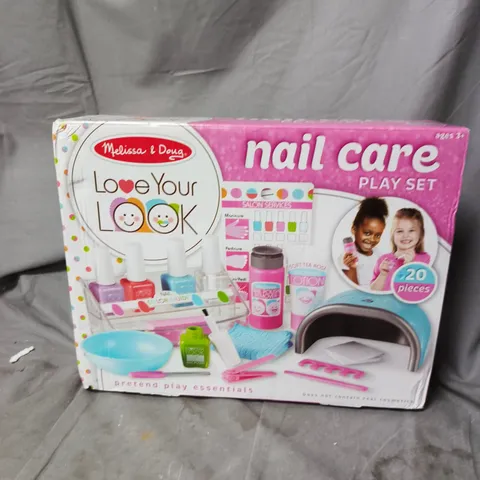 MELISSA & DOUG NAIL CARE PLAY SET β LOVE YOUR LOOK, 20 PIECES