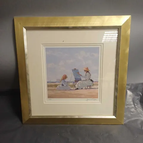 FRAMED JAMES A TYTLER "A CAPTURED MEMORY" ART PIECE b.1948