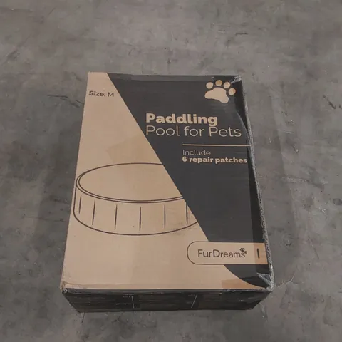 BOXED FURDREAMS PADDLING POOL FOR PETS 