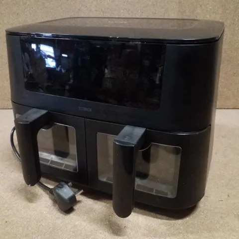 BOXED TOWER VISION 8L DUAL BASKET AIR FRYER