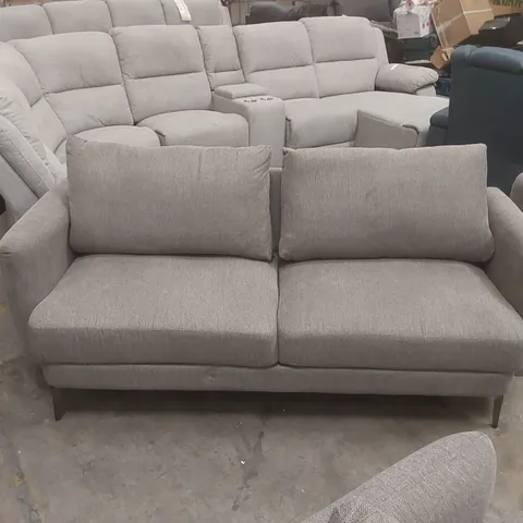 QUALITY DESIGNER FABRIC UPHOLSTERED 3-SEATER SOFA