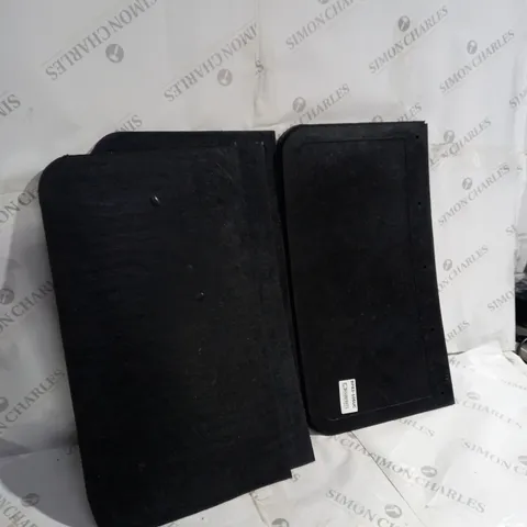 BISON PARTS RUBBER MATS SET OF 6
