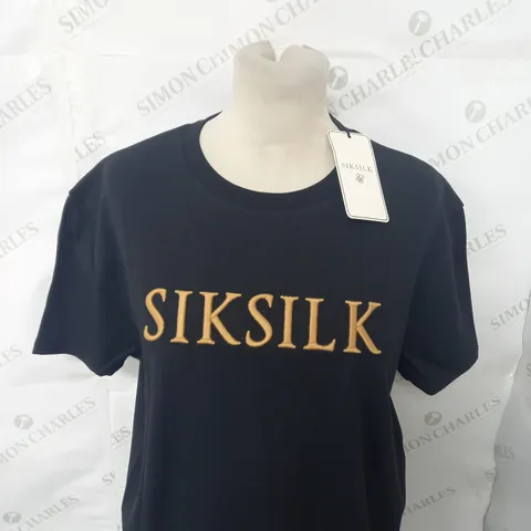 SIKSILK MUSCLE FIT T-SHIRT SIZE L