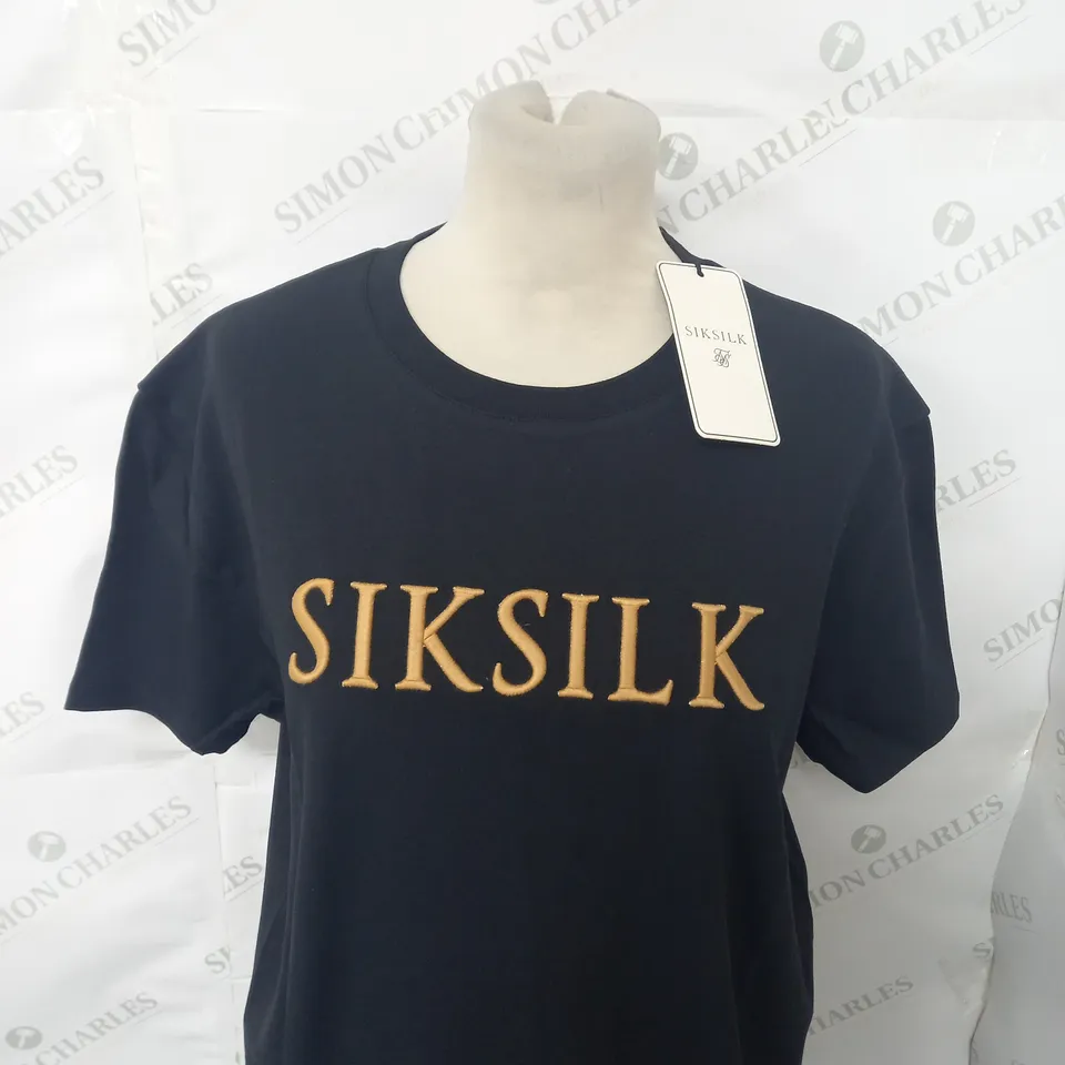 SIKSILK MUSCLE FIT T-SHIRT SIZE L