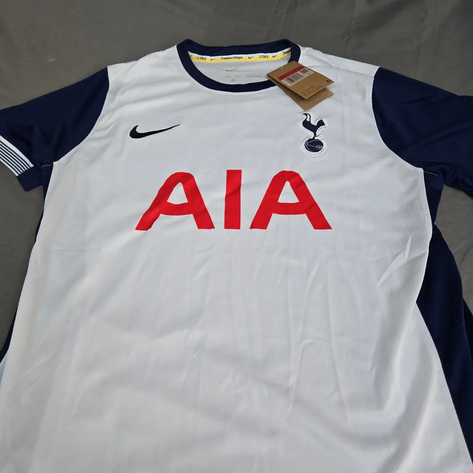 TOTTENHAM HOTSPURS HOME JERSEY SIZE L