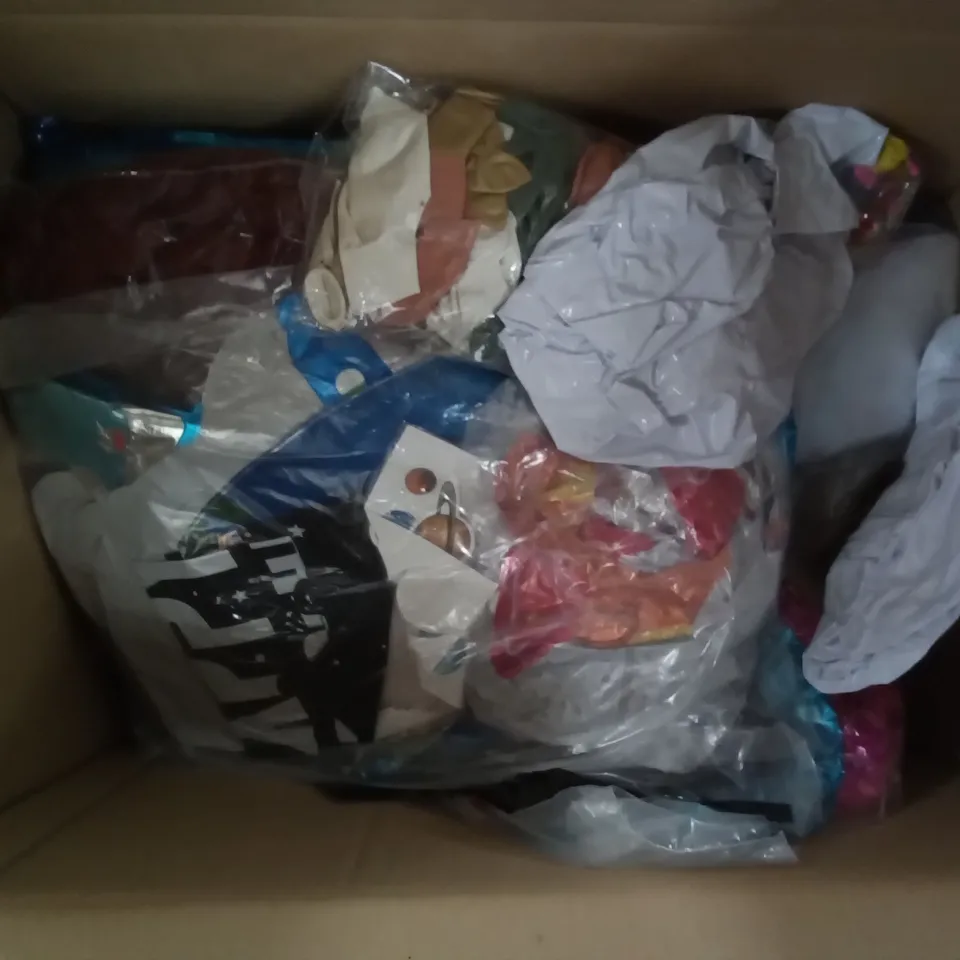 PALLET OF APPROXIMATELY 25 BOXES OF BALLOONS AND PARTY ACCESSORIES 