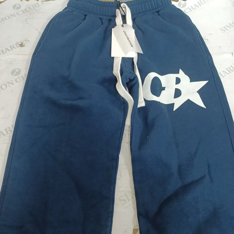 COLE BUXTON NAVY STAR SWEATPANTS - XS