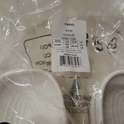 BAGGED UNISEX CROCS FIT UK 5 (EU 38-39) WOMENS SIZE 6