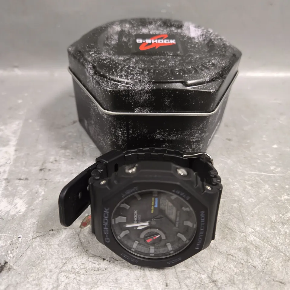 BOXED G-SHOCK RUBBER STRAP WATCH 