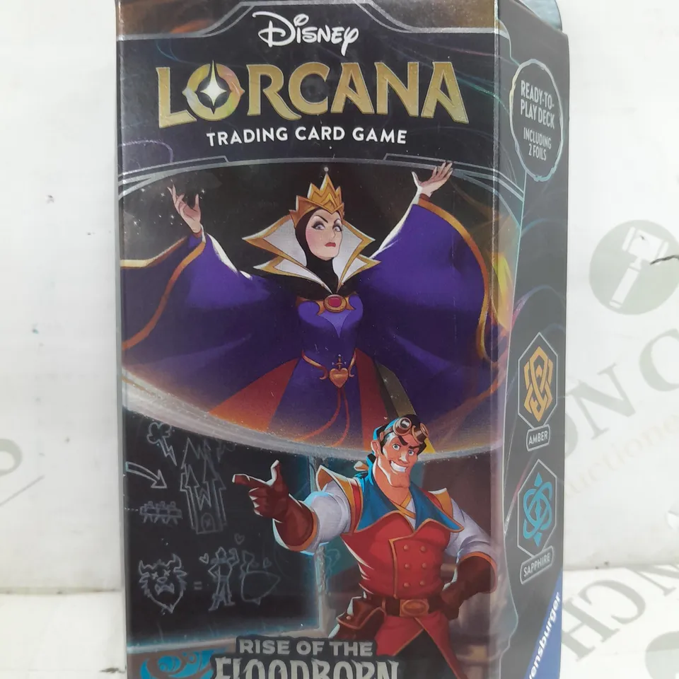 BRAND NEW SEALED DISNEY LORCANA TRADING CARD GAME RISE OF THE FLOODBORN STARTING DECK