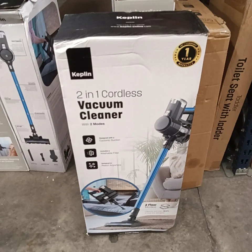 BOXED KEPLIN 2IN1 CORDLESS VACUUM CLEANER 