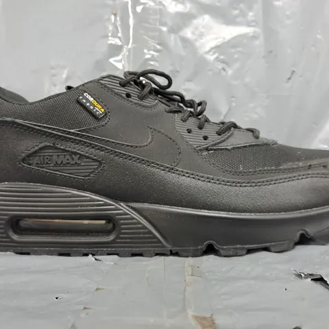 BOXED PAIR OF NIKE AIR MAX 90 SURPLUS SHOES IN BLACK SIZE UK 11