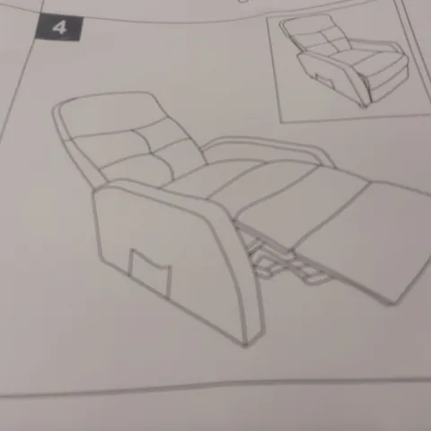 BOXED MASSAGE RECLINER CHAIR (1 BOX)