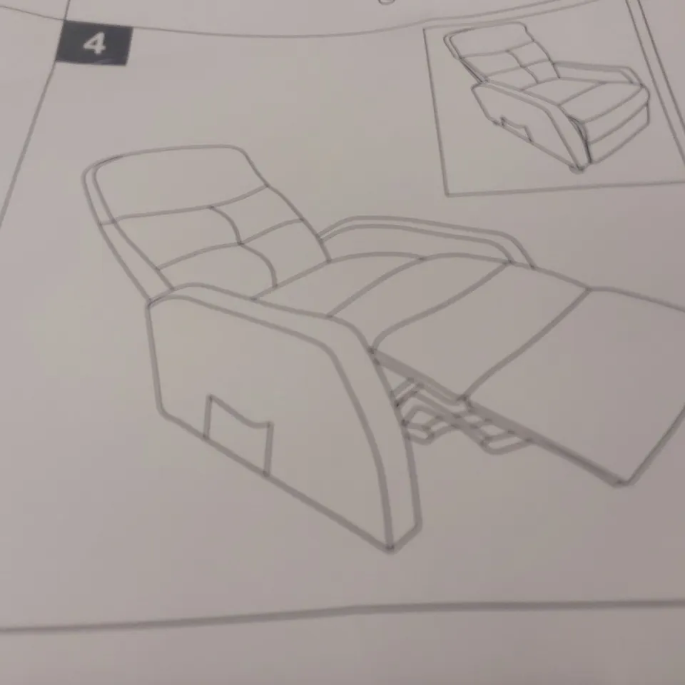 BOXED MASSAGE RECLINER CHAIR (1 BOX)