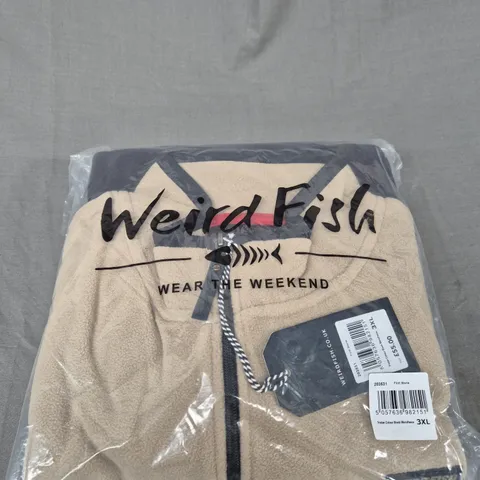 BAGGED WEIRD FISH MICROFLEECE - SIZE 3XL