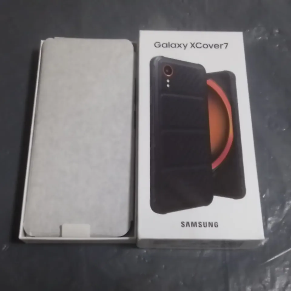 BOXED SAMSUNG GALAXY XCOVER7 6GB 128GB IN BLACK - SM-G556B