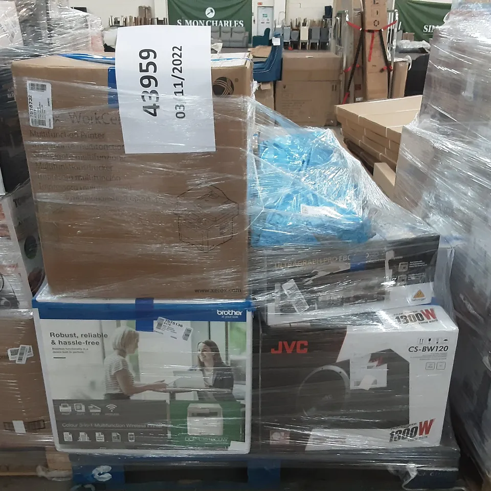 PALLET OF APPROXIMATELY 12 ASSORTED PRODUCTS TO INCLUDE