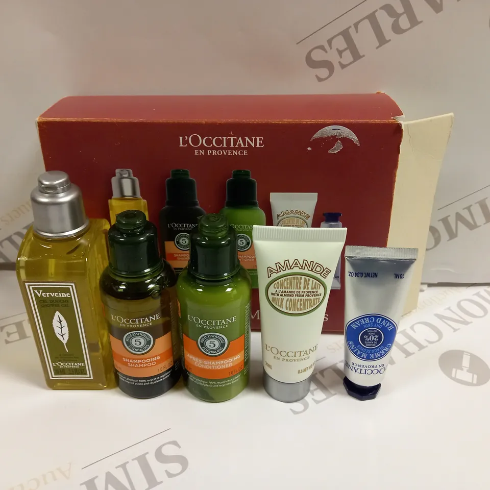 BOXED L'OCCITANE TRAVEL MUST-HAVES SET