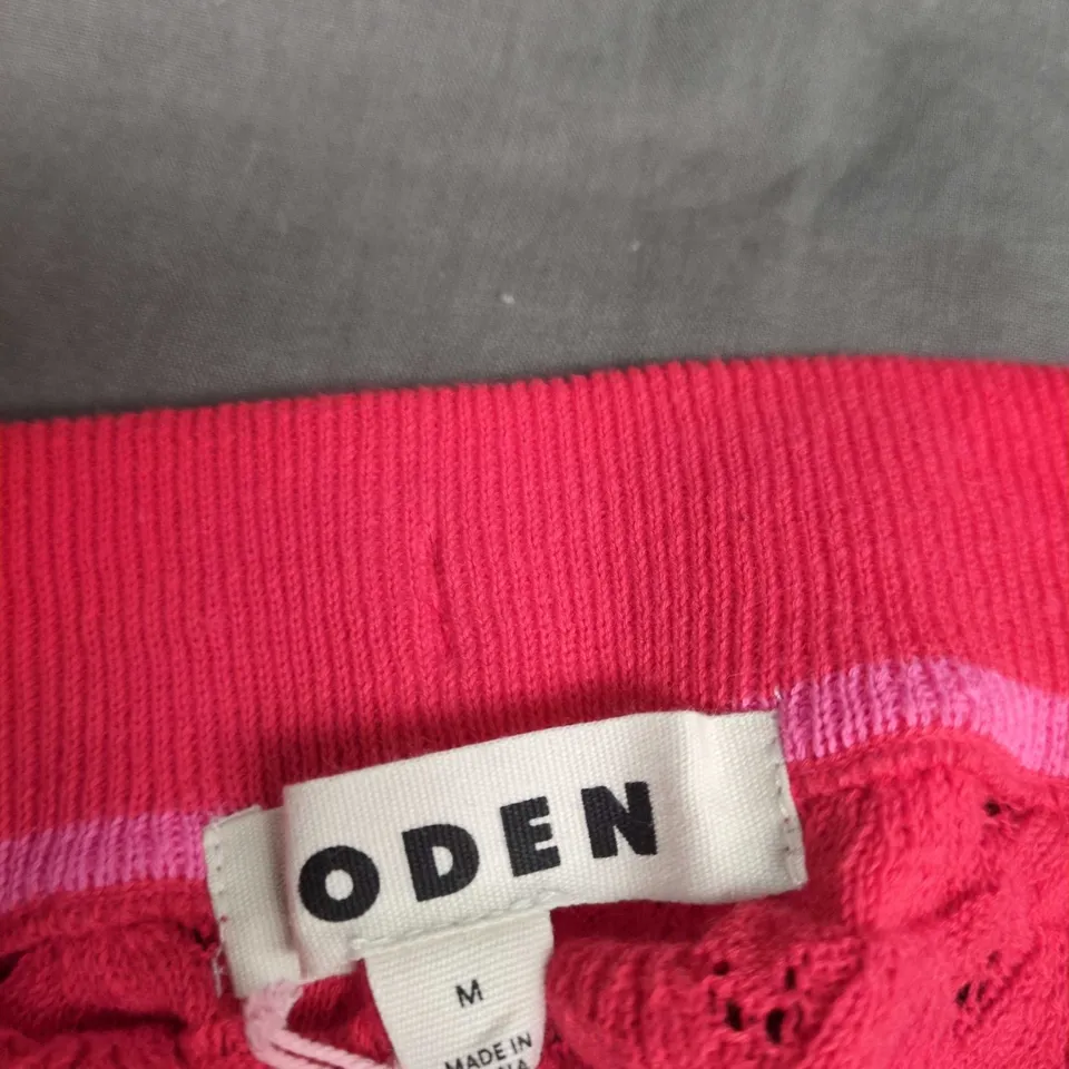 BODEN PINK LACE KNIT SHORTS – WOMEN'S UK SIZE M