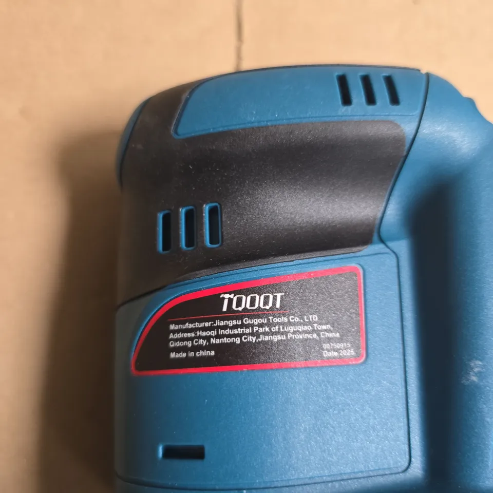 TQOQT BLUE PALM ORBITAL SANDER – POWER TOOL, NO BATTERY INCLUDED 