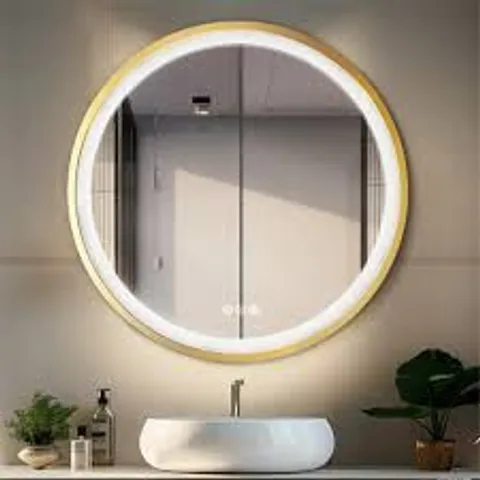 BOXED CHILYN ROUND LED MIRROR (1 BOX)