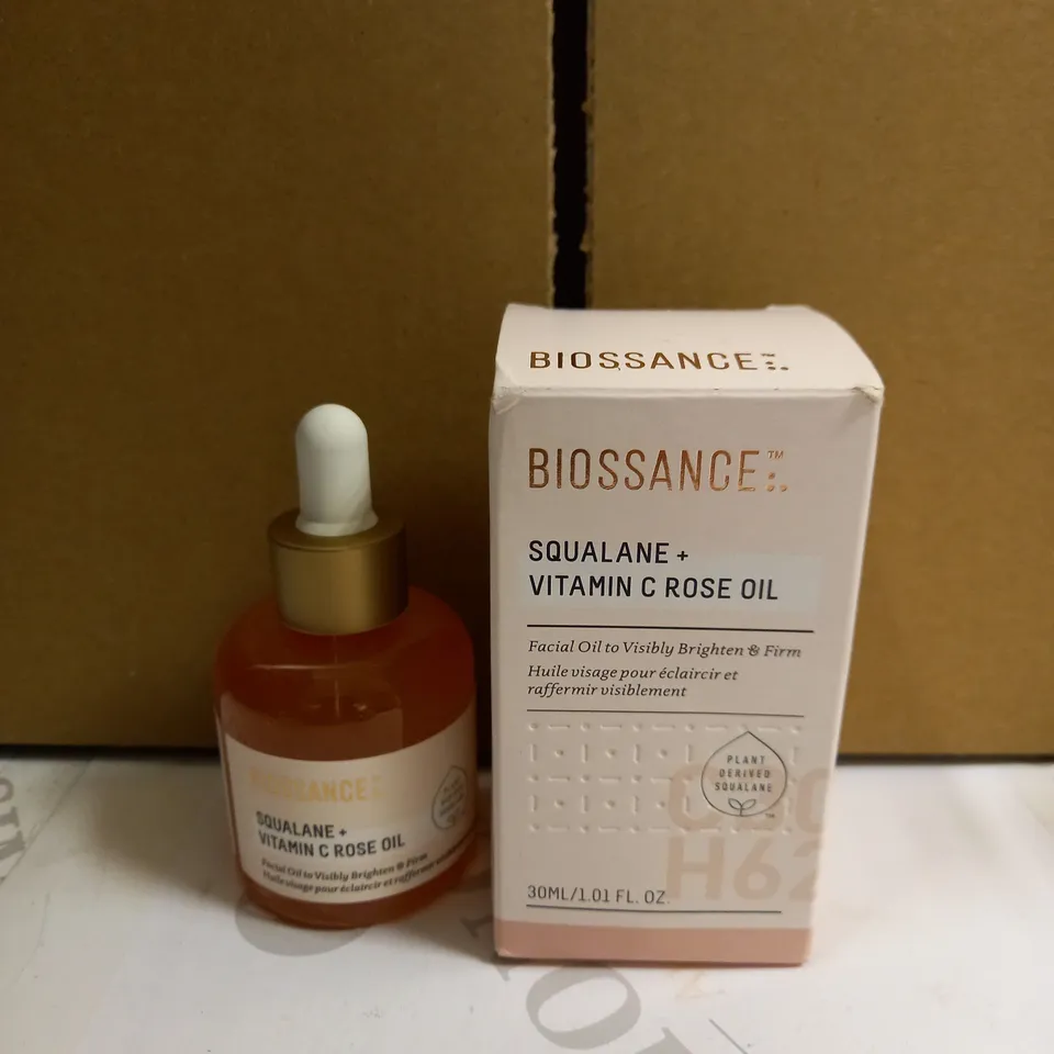 BIOSSANCE SQUALANE + VITAMIN C ROSE OIL