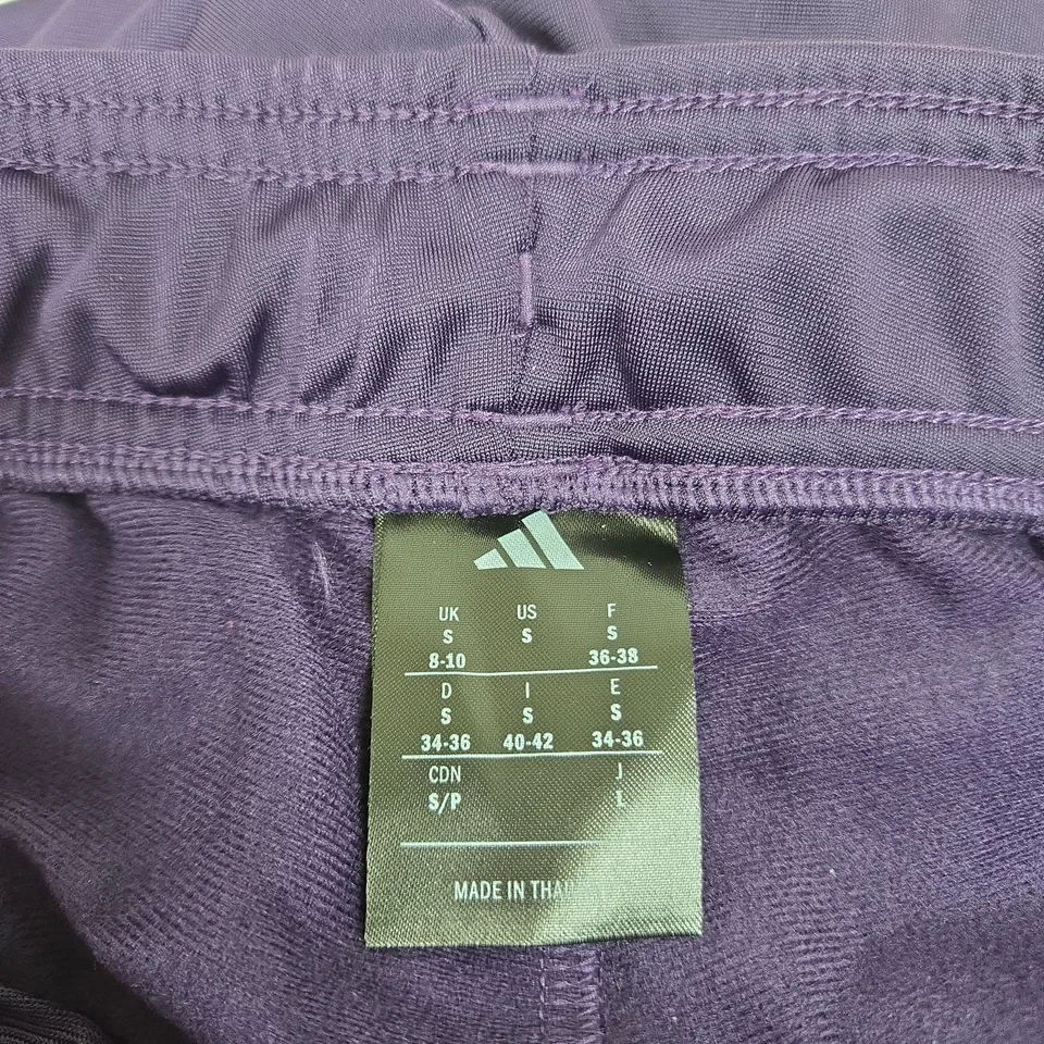 ADIDAS TRACKSUIT BOTTOMS PURPLE/PINK UK SMALL