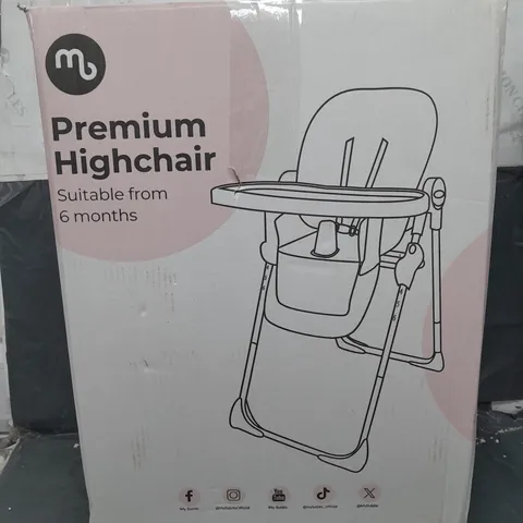 BOXED MY BABIIE MBHC8 SAMANTHA FAIERS SAFARI PREMIUM HIGHCHAIR