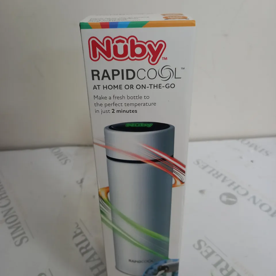 BOXED AND SEALED NUBY RAPIDCOOL FLASK RRP £42.99