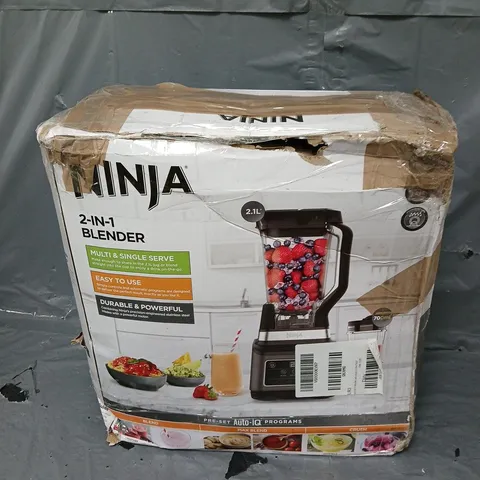 NINJA 2-IN-1 BLENDER WITH AUTO-IQ BN750UK