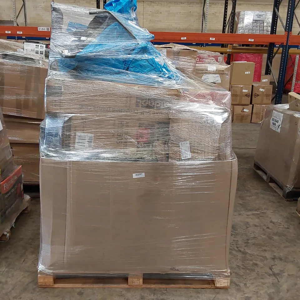 PALLET OF APPROXIMATELY 20 UNPROCESSED RAW RETURN HOUSEHOLD AND ELECTRICAL GOODS TO INCLUDE;