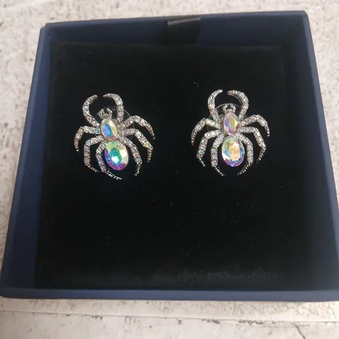 BUTLER & WILSON SILKY SPIDER EARRINGS