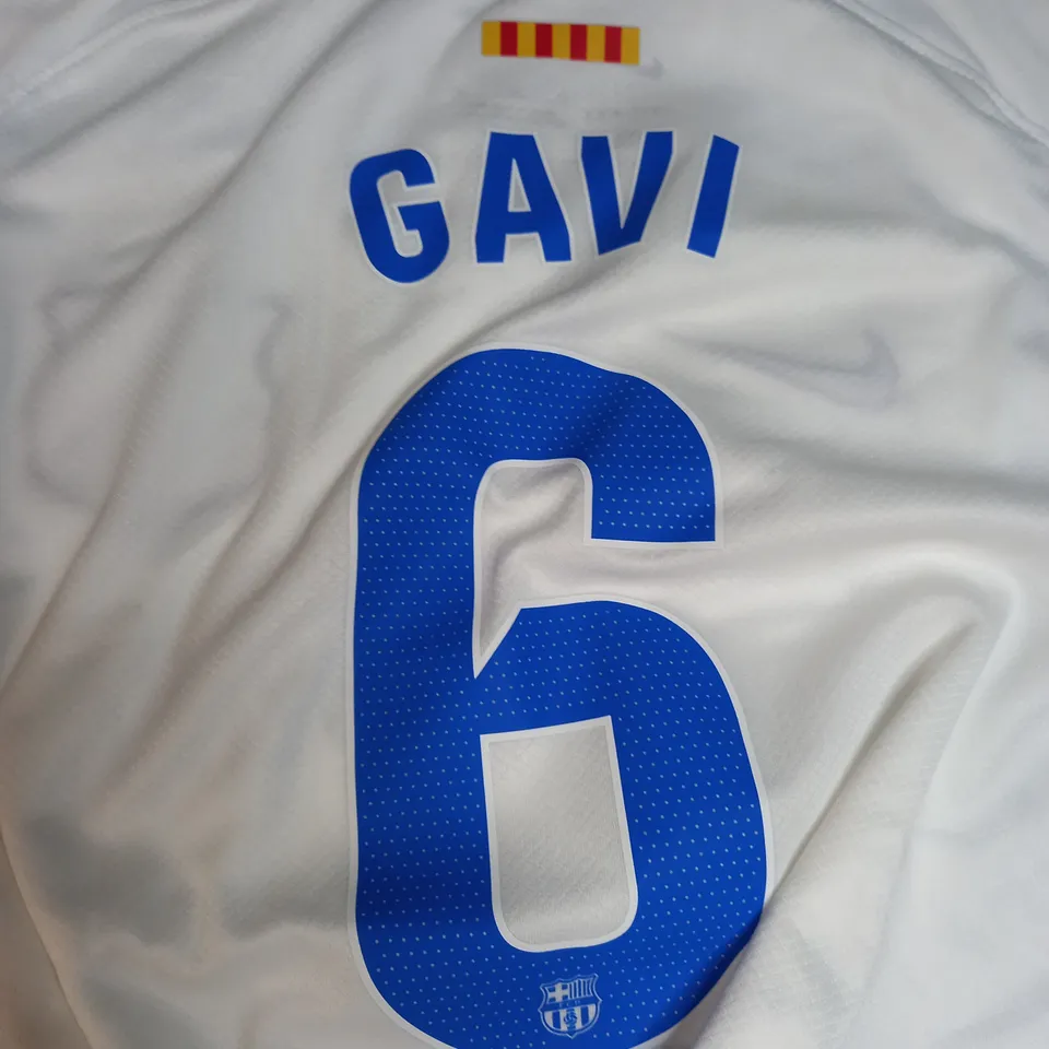 FC BARCALONA GAVI PRINTED SHIRT SIZE S