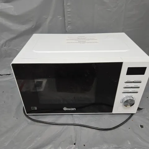 BOXED SWAN 20L 700W DIGITAL MICROWAVE - WHITE - COLLECTION ONLY 