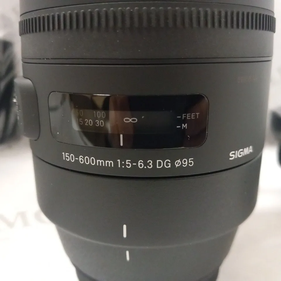 BOXED SIGMA 150-600MM F5-6.3 DG OS HSM LENS